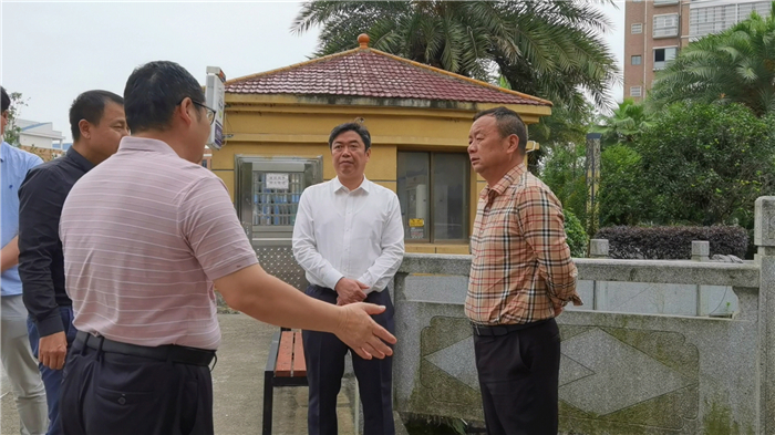 李天明开展汛期巡河工作