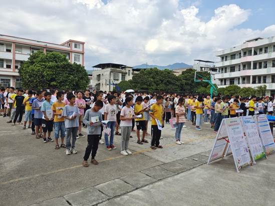 道县桥头镇全民禁毒反电诈宣传活动